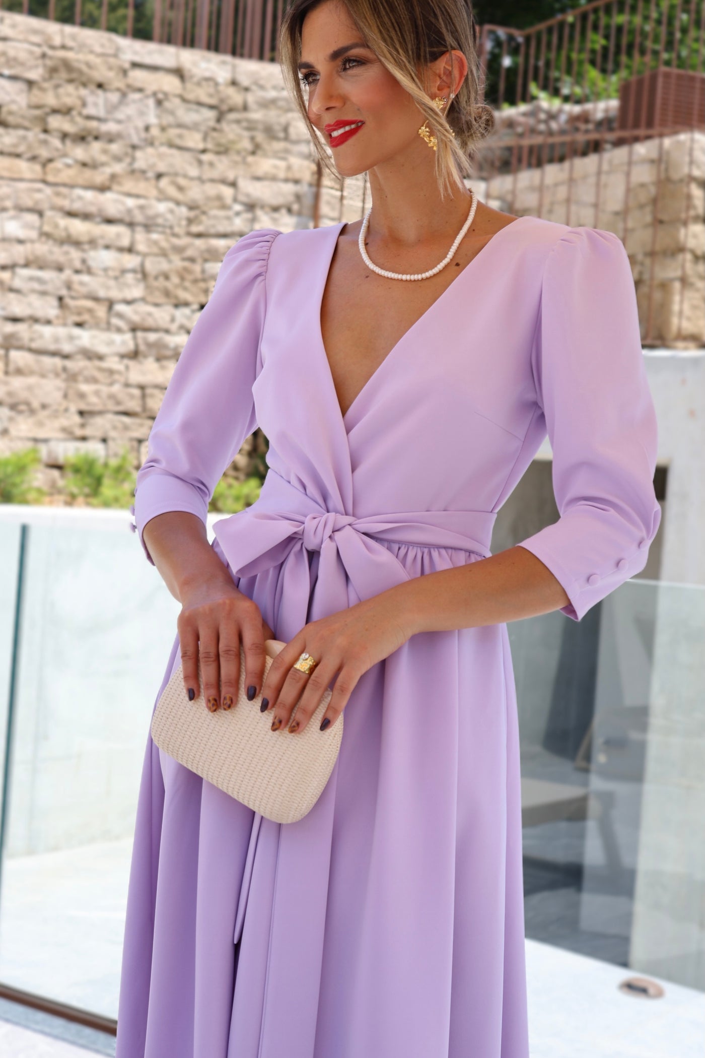 Vestido lavanda Kate