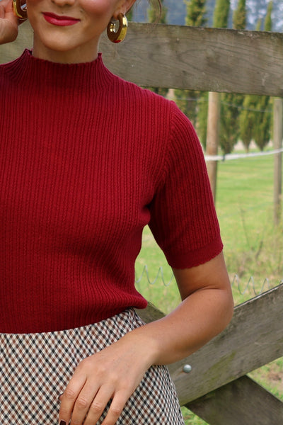 Camisola rouge Marie