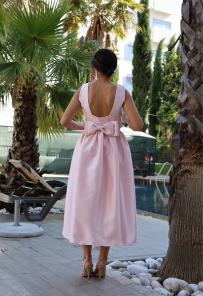 Vestido rosa Carolina