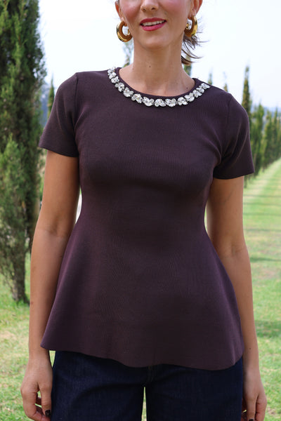 Top malha Charlotte