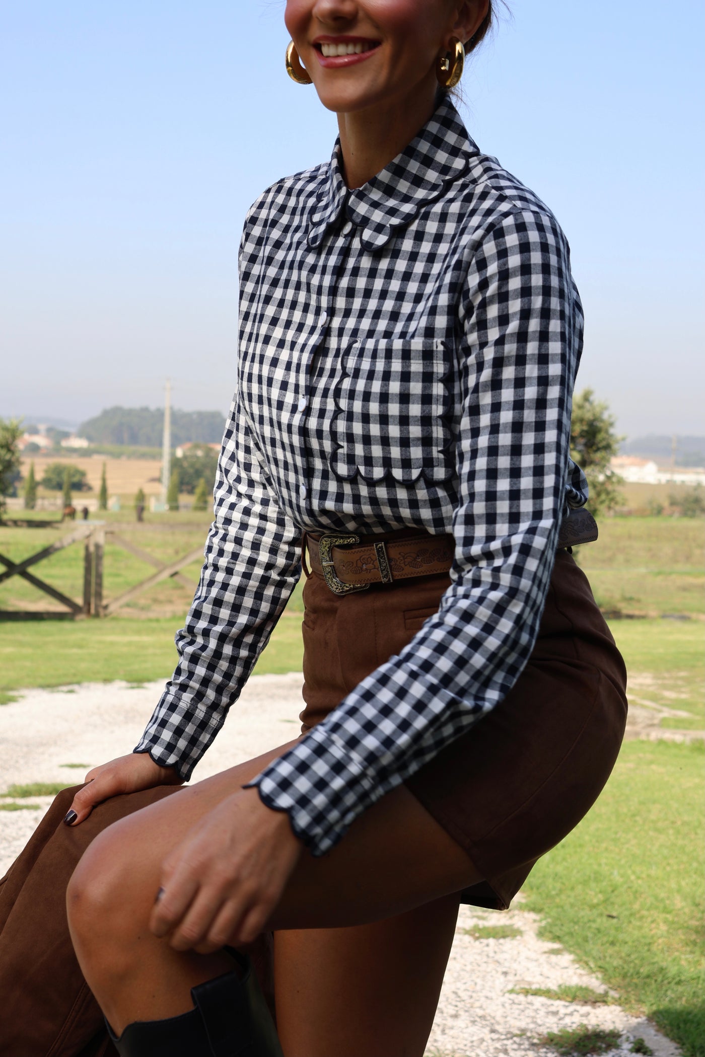 Camisa vichy Annie