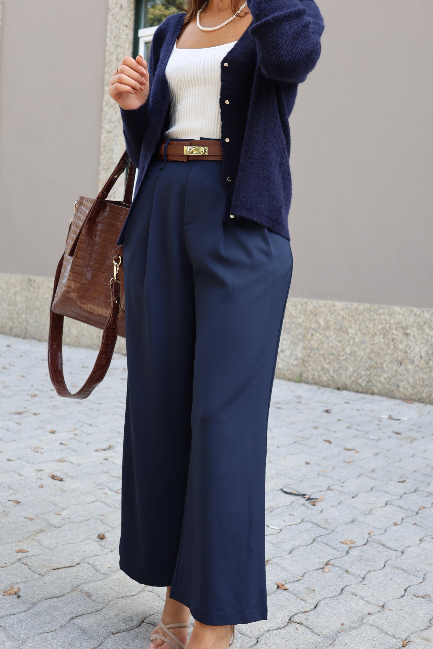 Calça azul Aurora