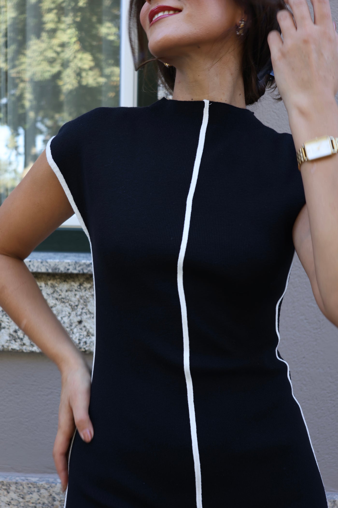 Vestido preto Lauren