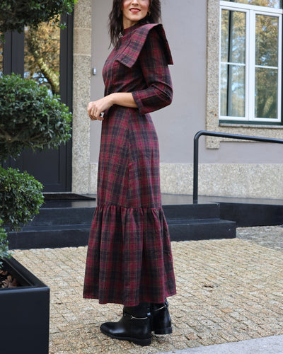 Betina chocolate dress