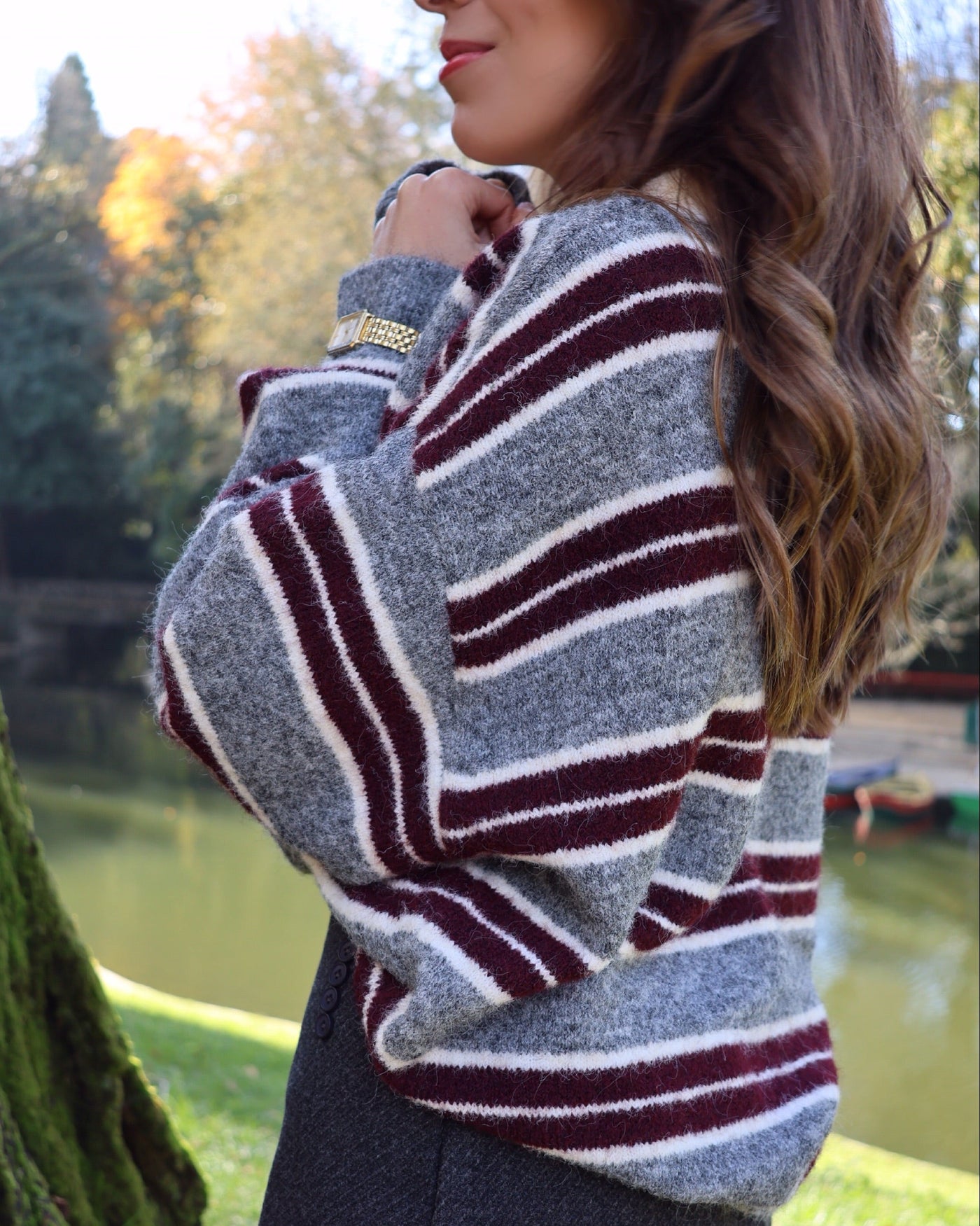 Camisola listas Inês