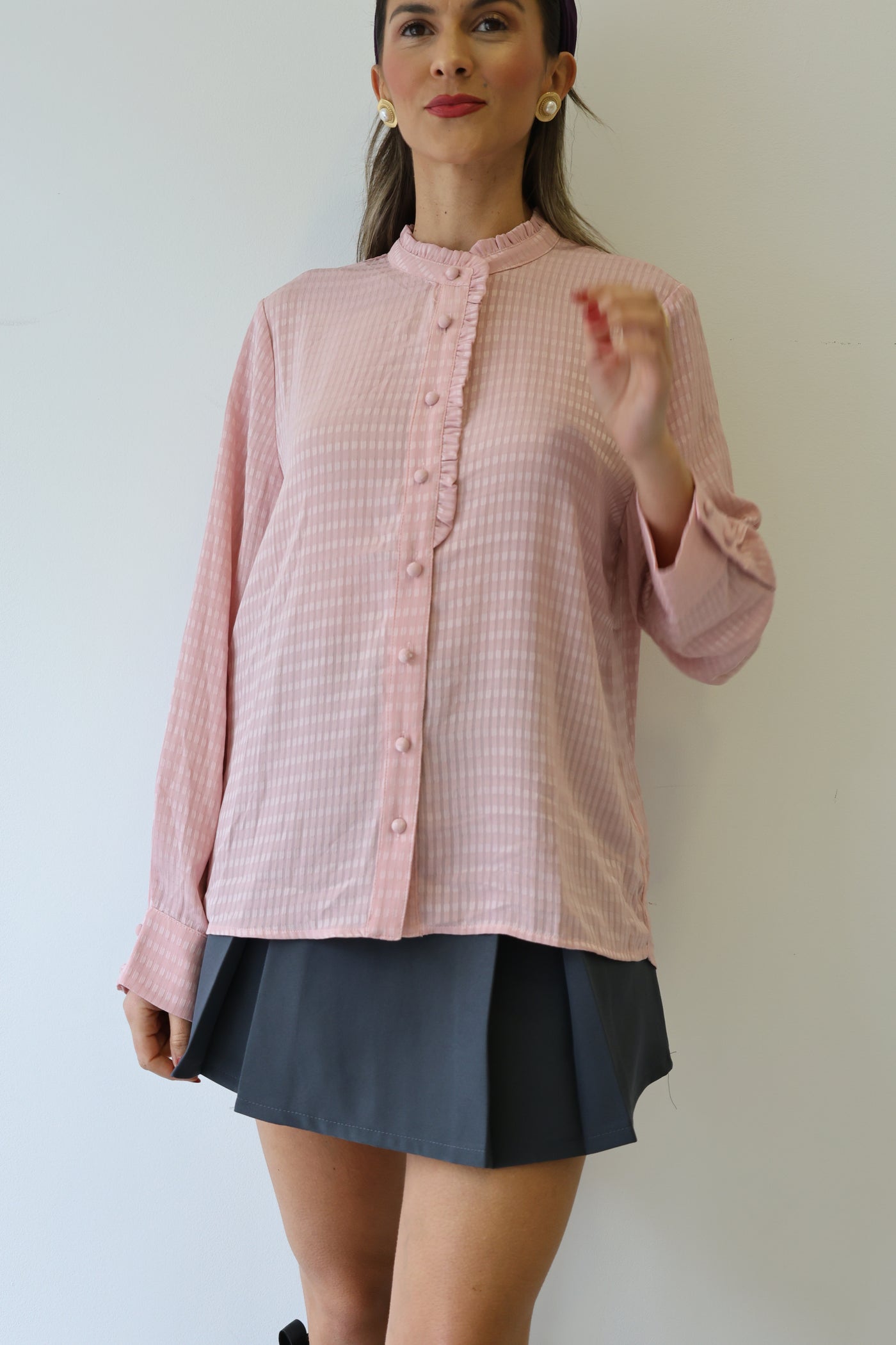 Camisa rosa Isabell