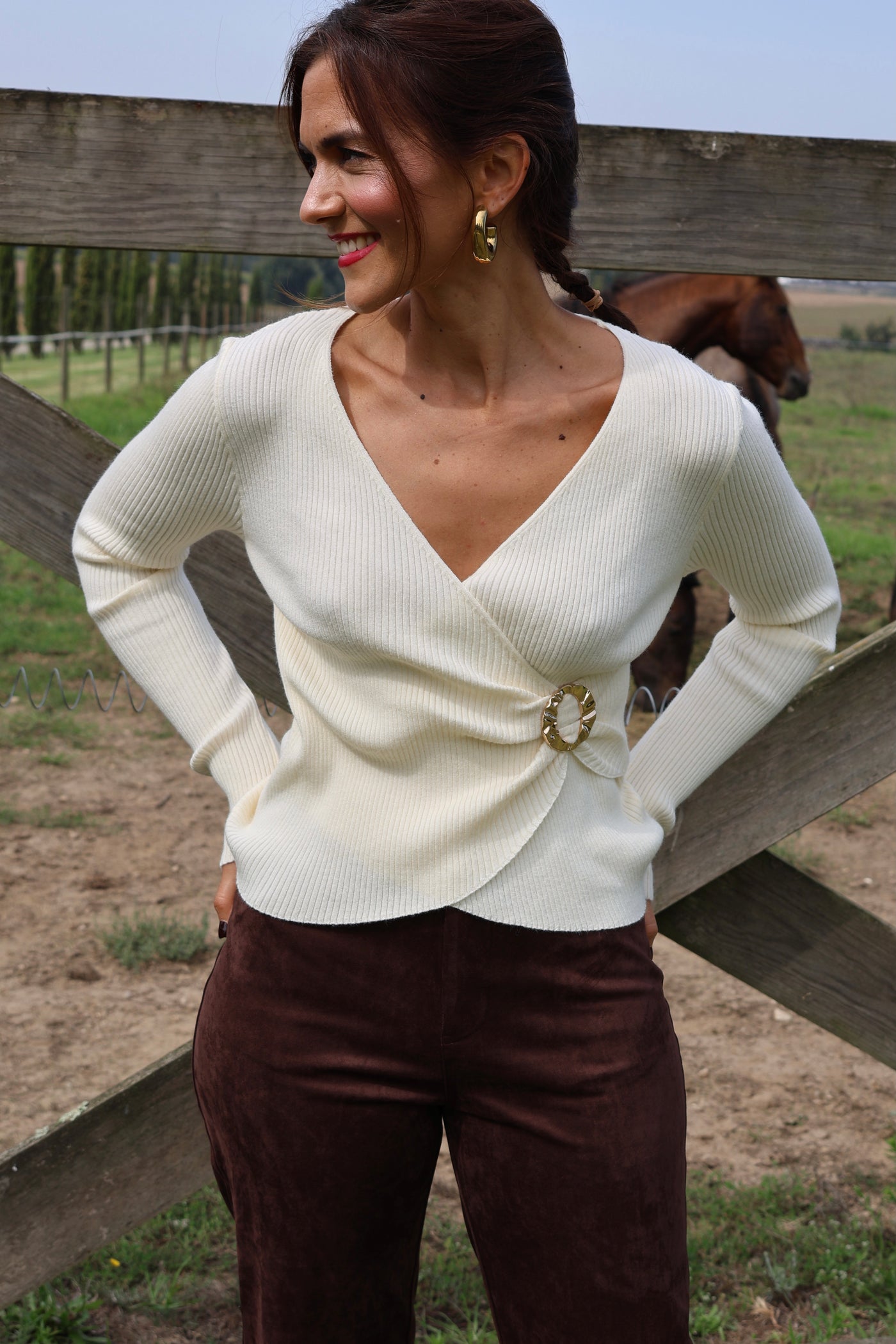 Camisola pérola Bella