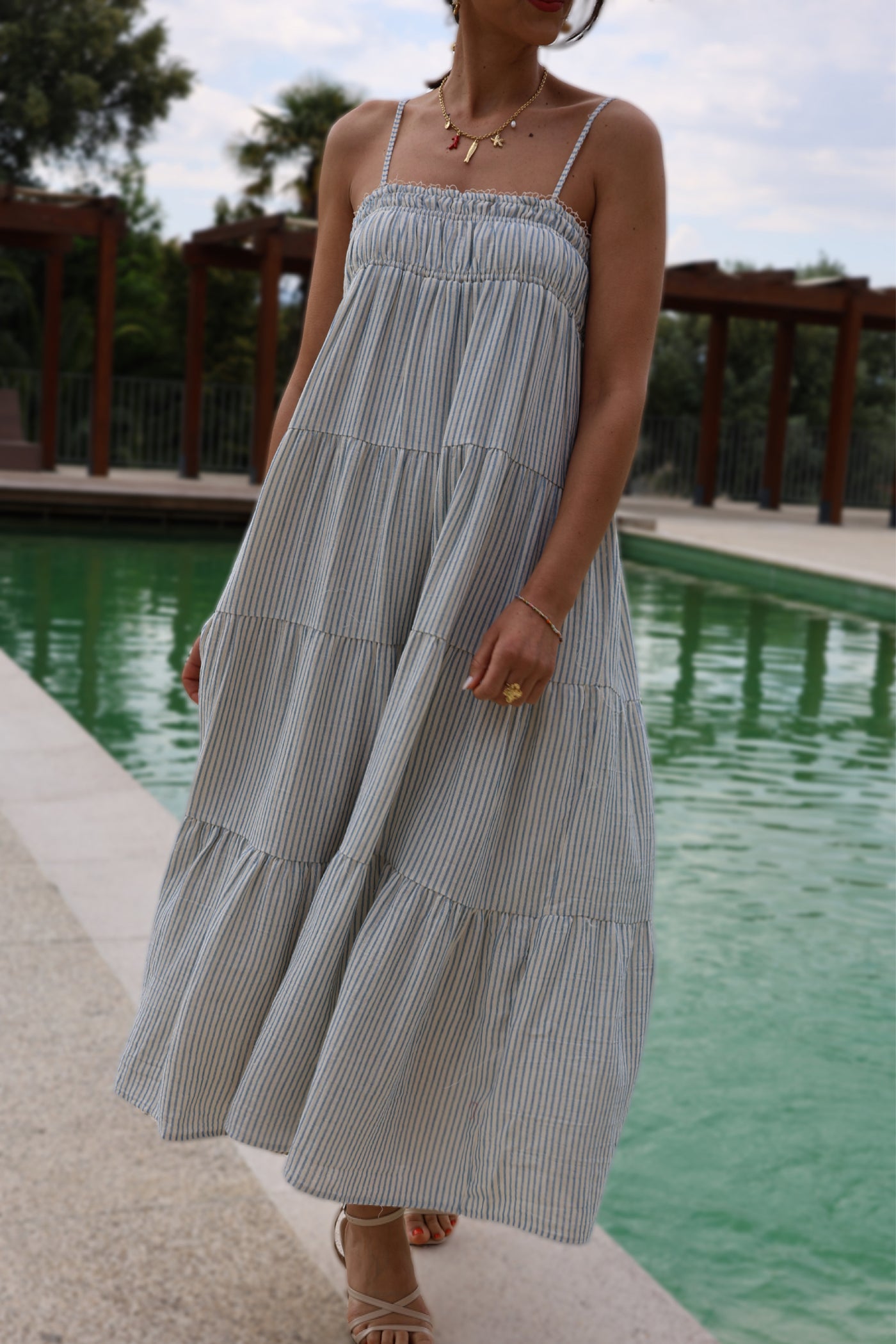 Vestido azul de Jessie