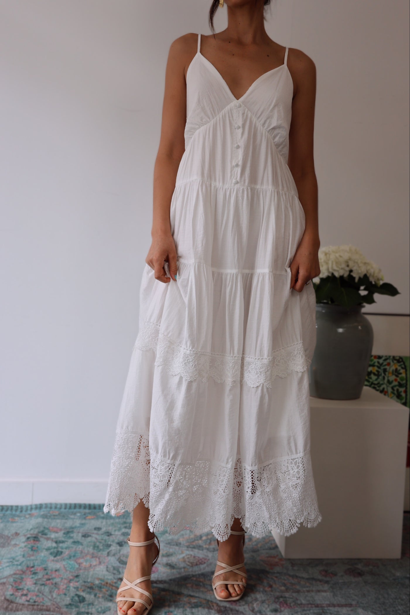 Vestido branco Julie