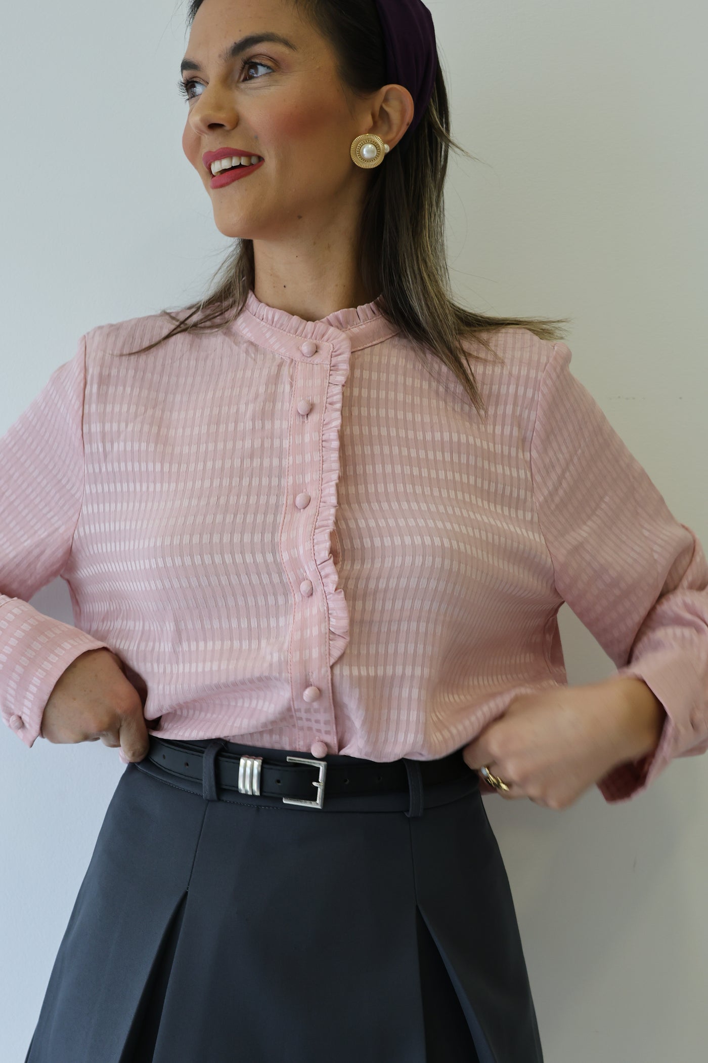 Camisa rosa Isabell