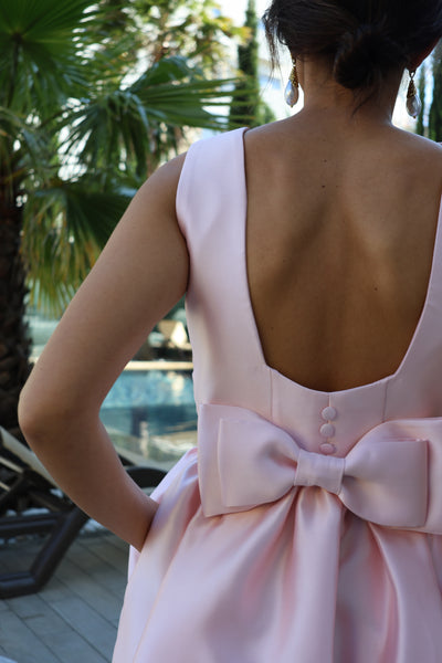 Vestido rosa Carolina
