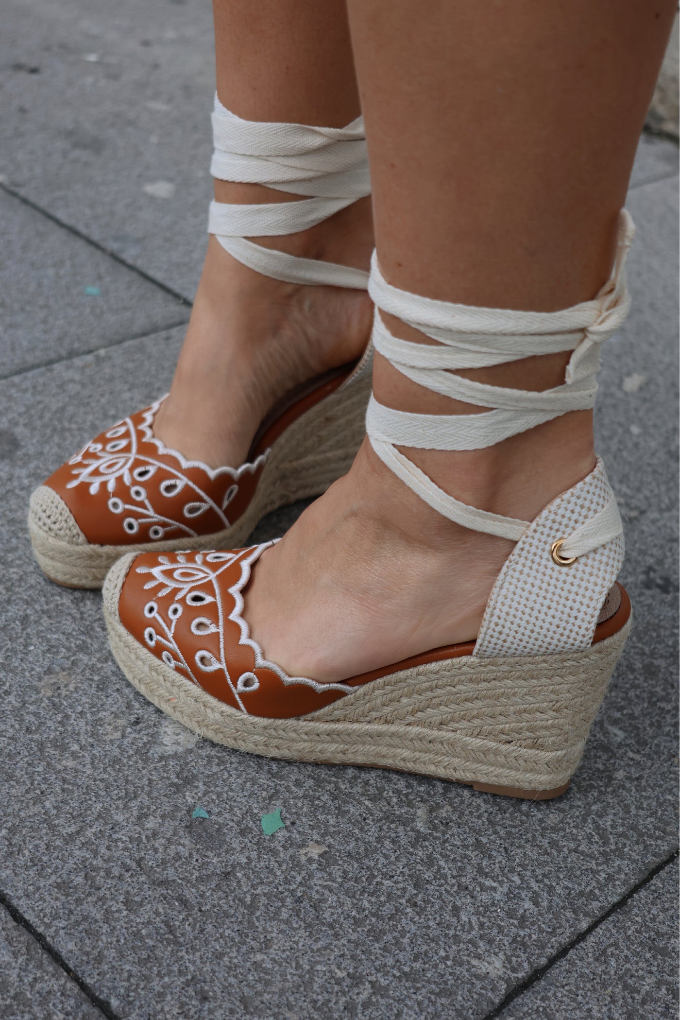 Ibiza wedge espadrilles