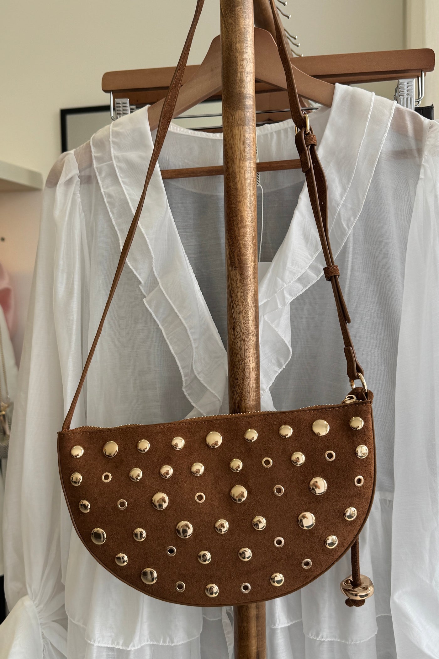 Bolsa camel Sarie