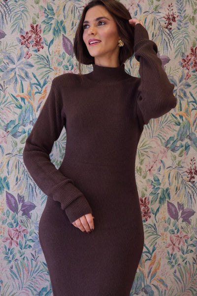 Vestido de chocolate Betina