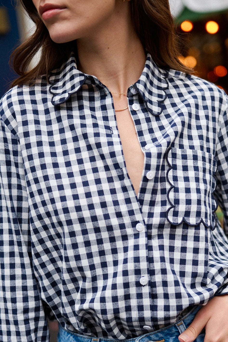 Camisa vichy Annie