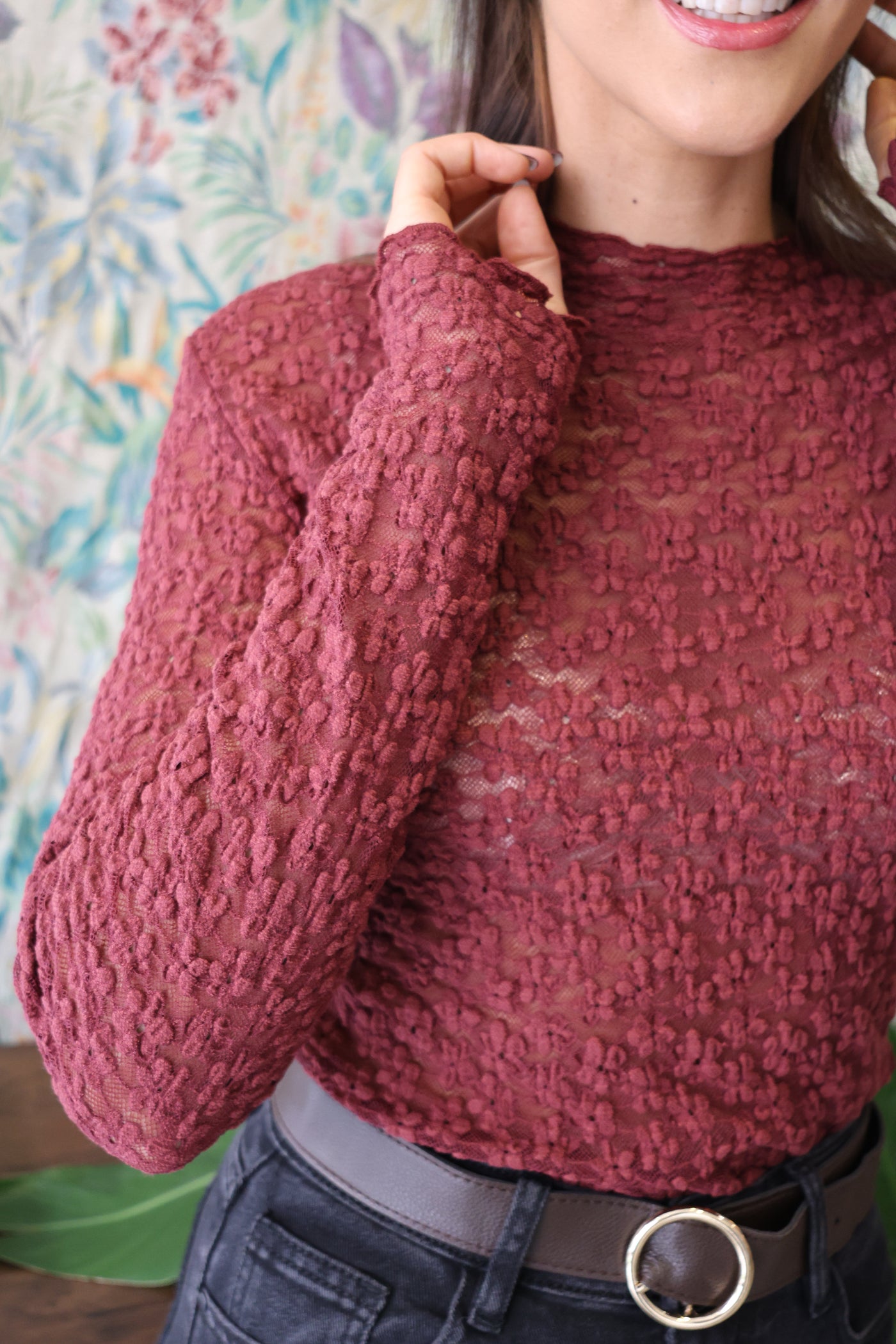 Lorena lace nightgown