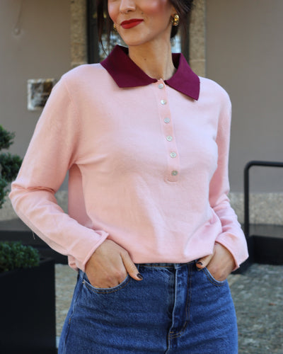 Camisola rosa Wendy