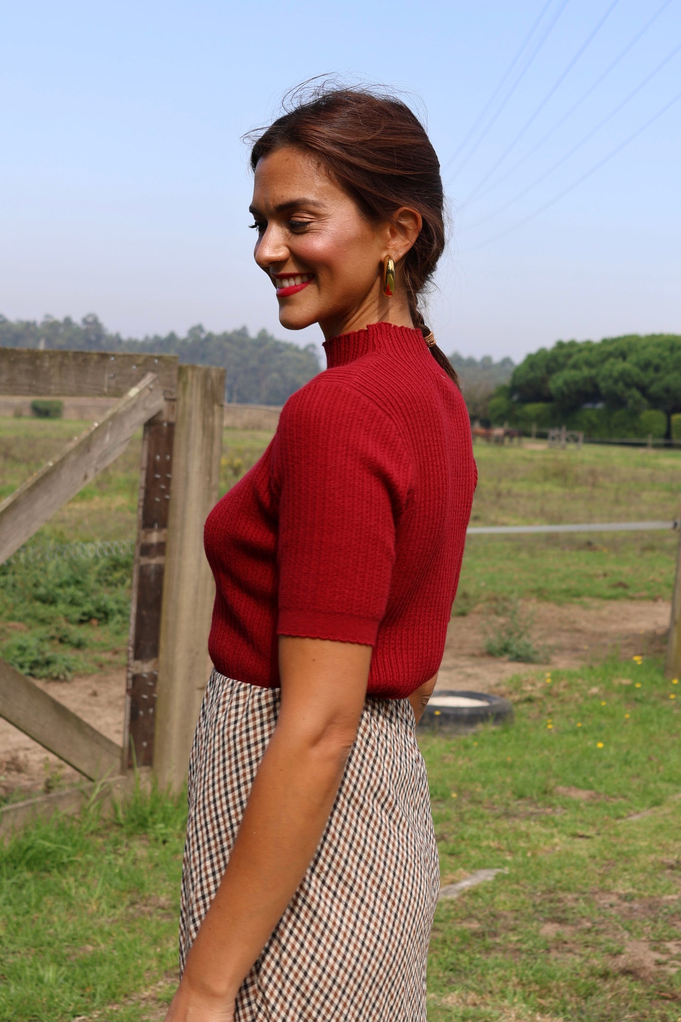 Camisola rouge Marie