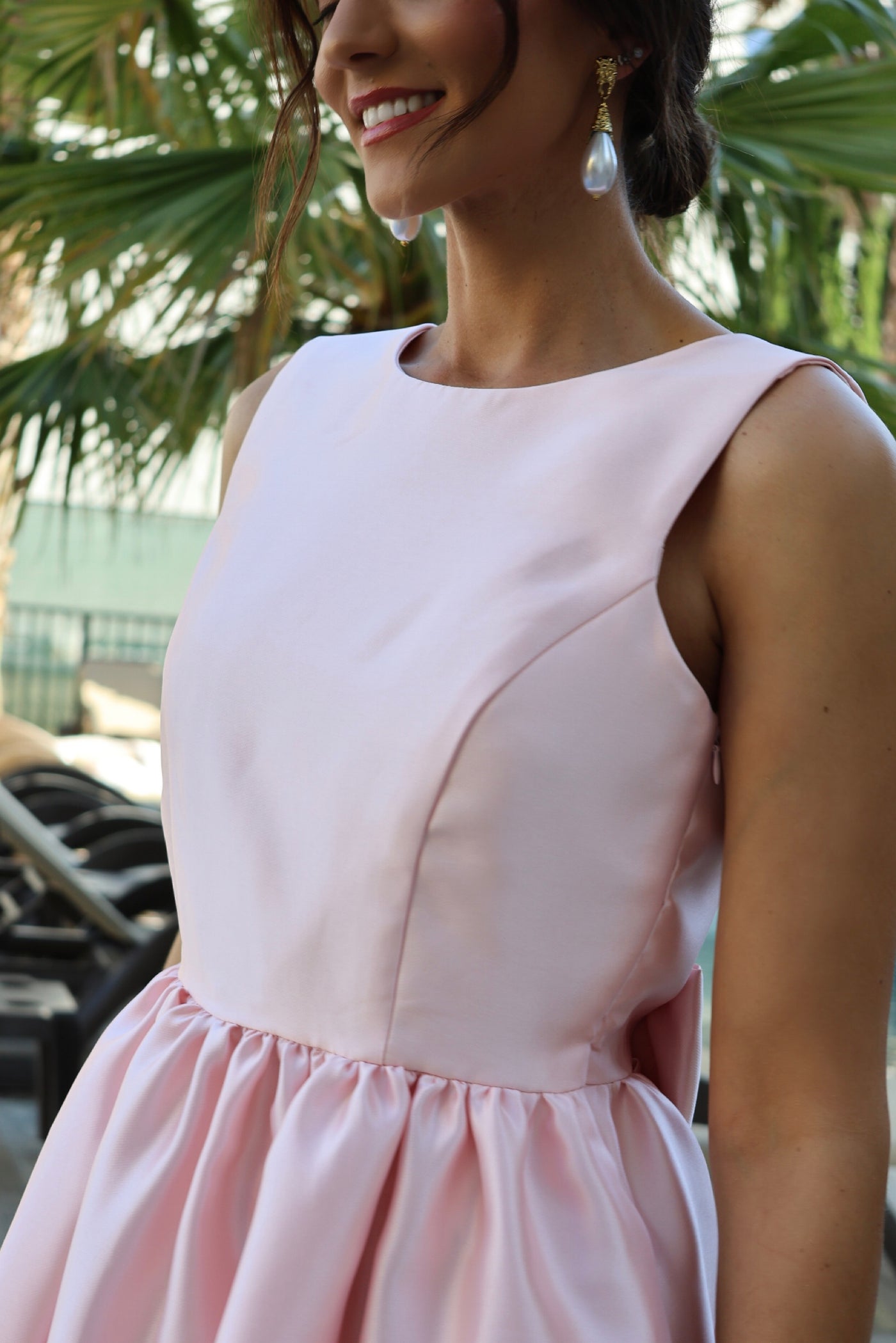 Vestido rosa Carolina