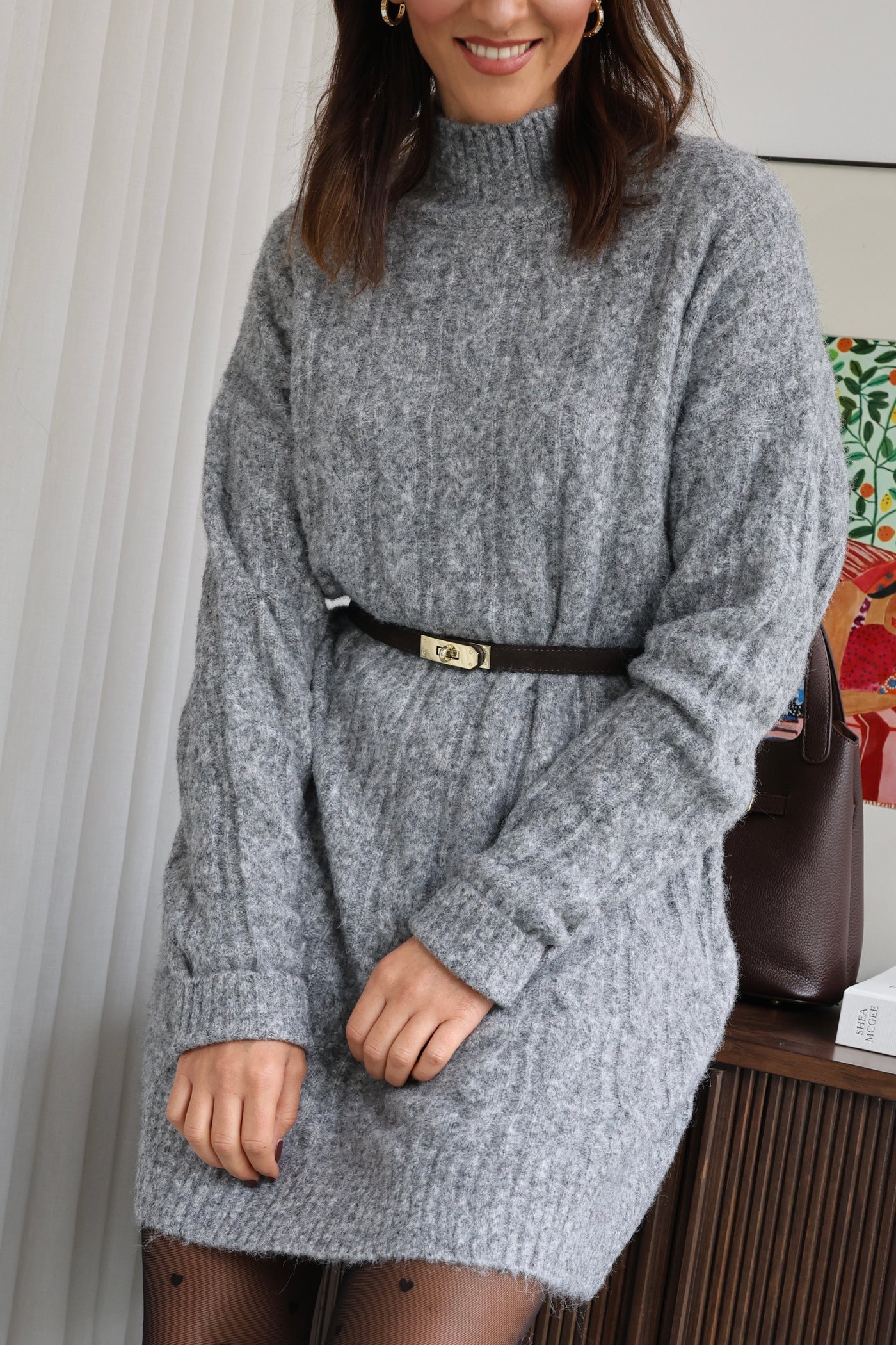 Vestido de chocolate Betina