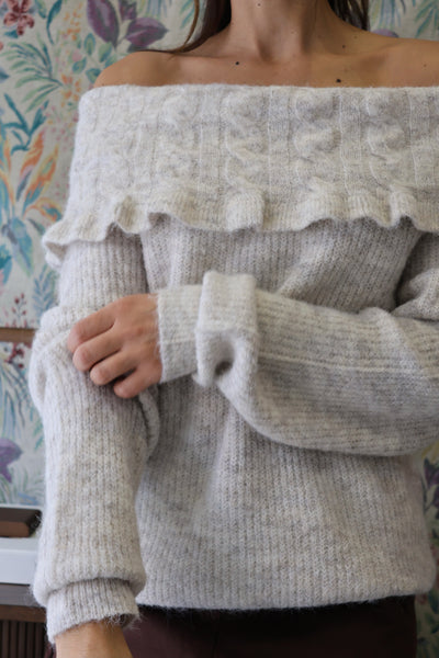 Camisa beige Beatriz