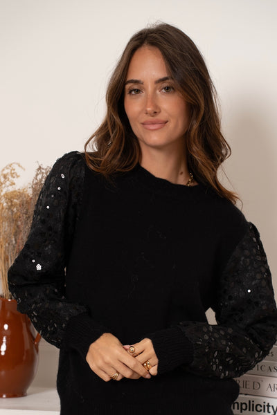 Camisola preto Victória