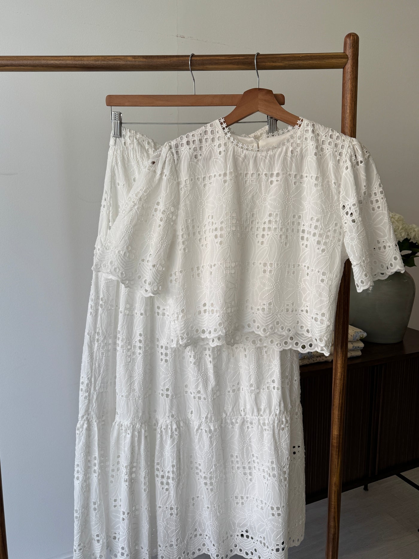 Conjunto branco Florença