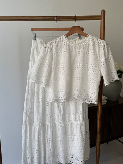 Conjunto branco Florença