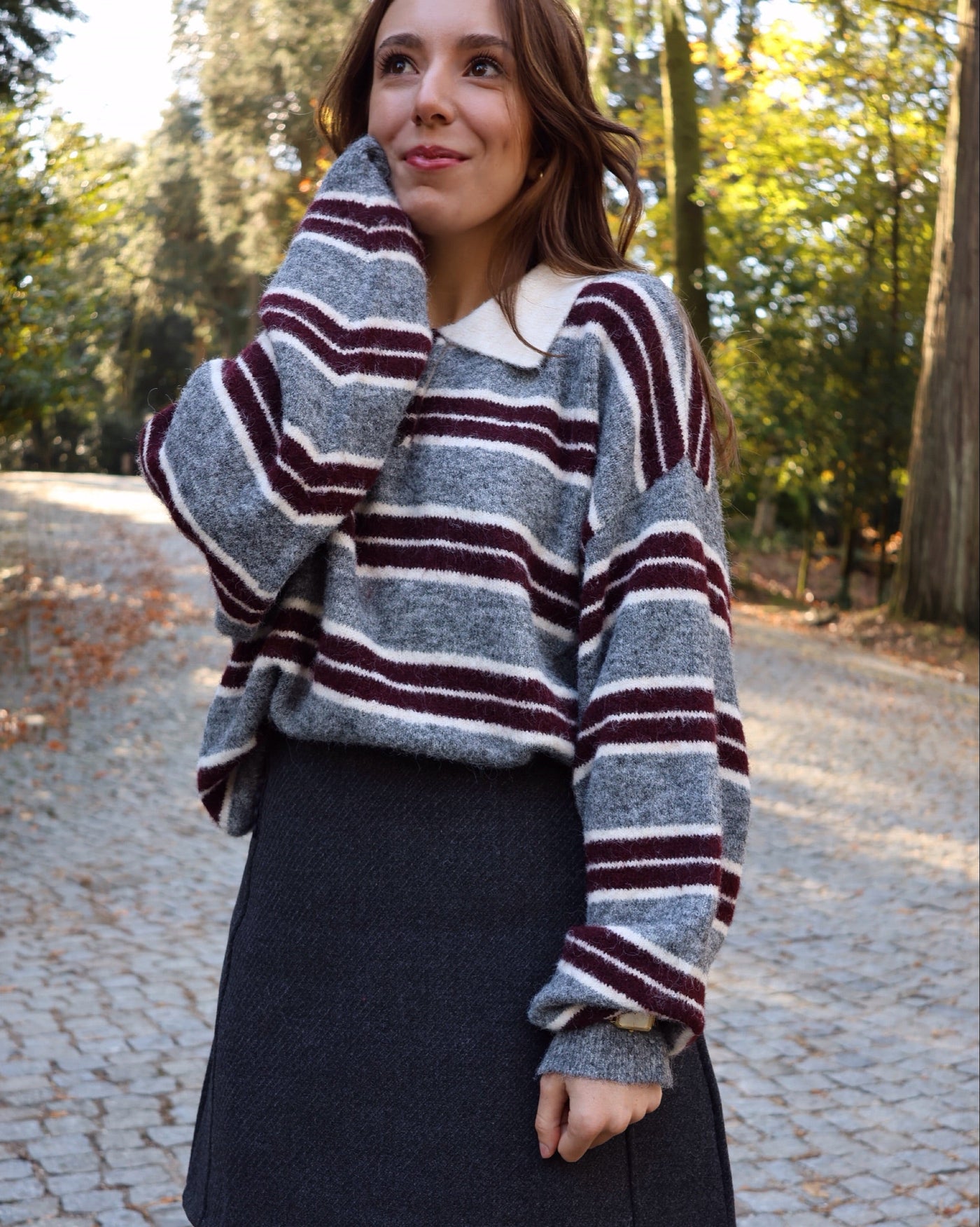 Camisola listas Inês