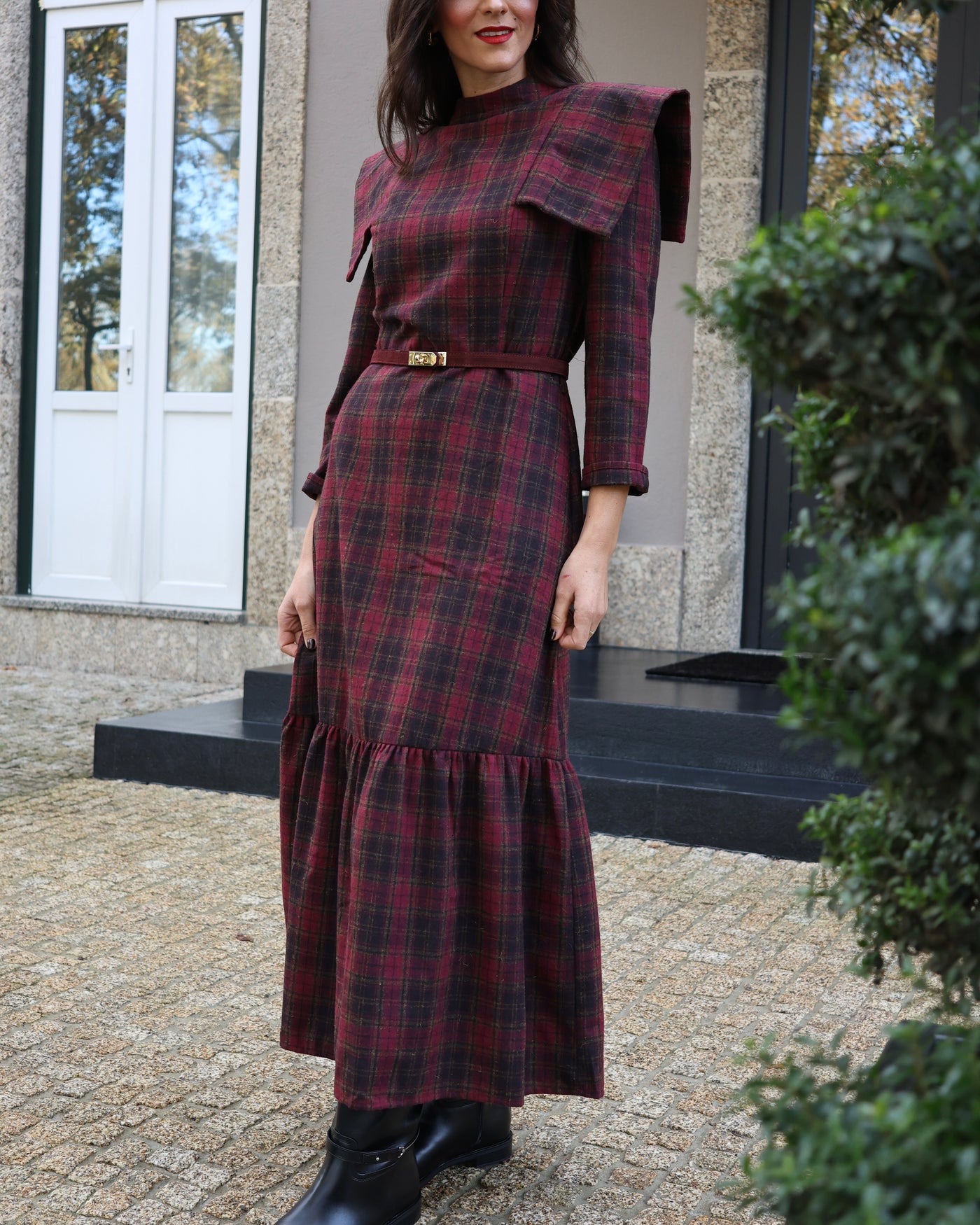 Betina chocolate dress