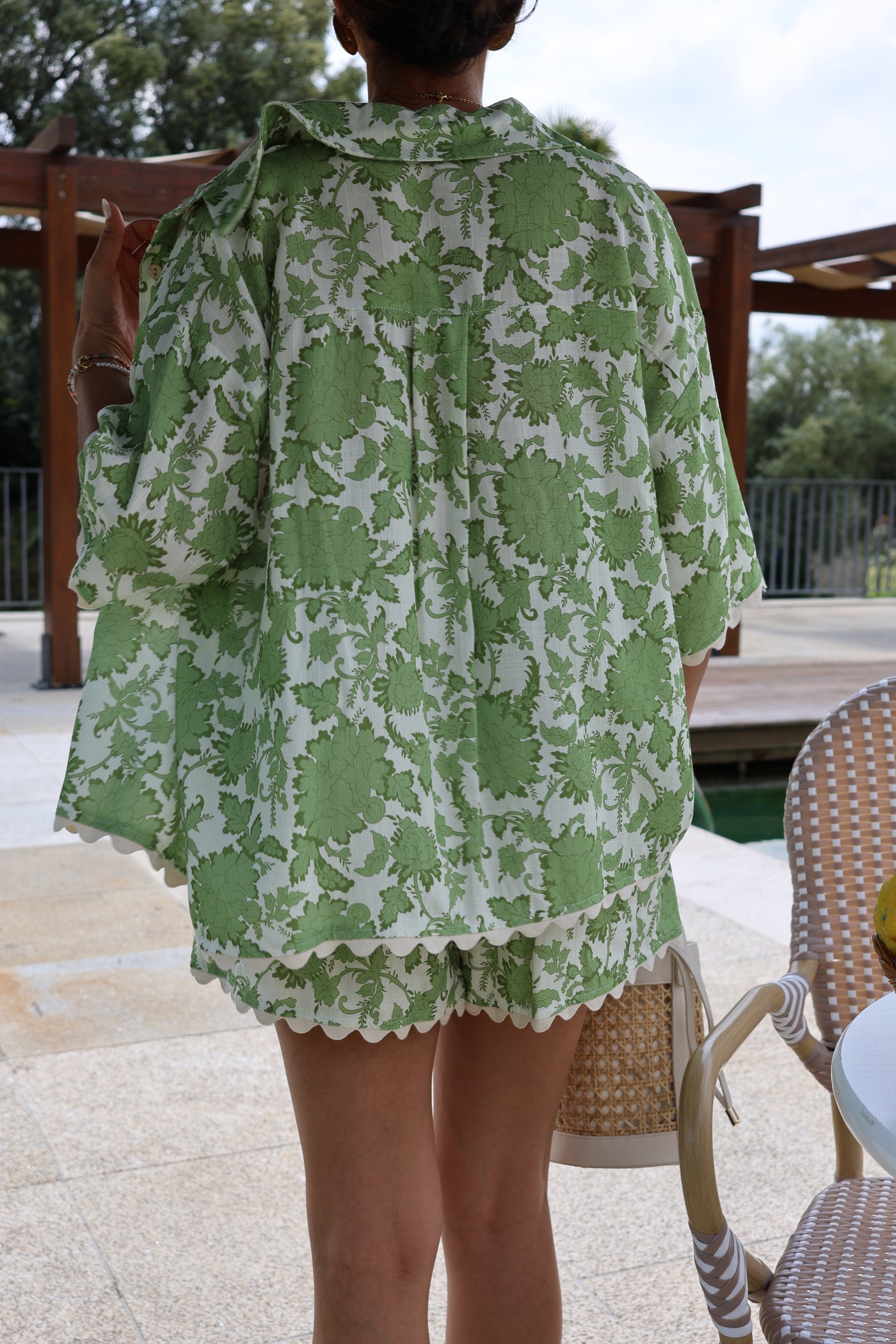 Green Panama Set