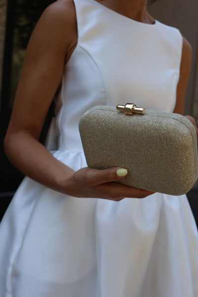 Clutch dourada Grace