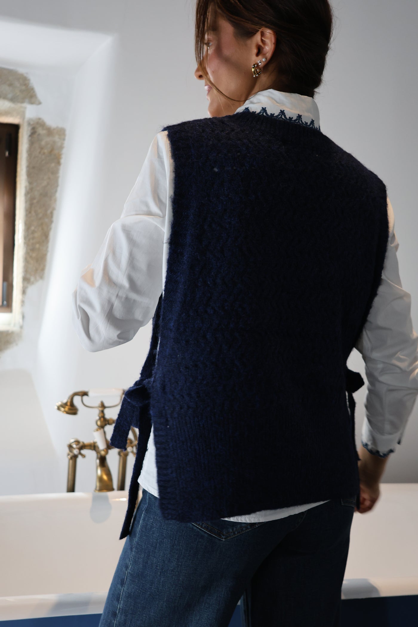 Aline knit vest